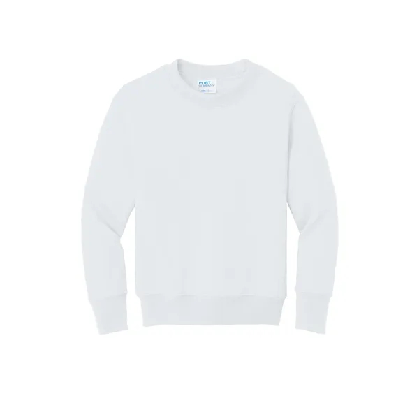 Item #PC78Y Port & Co Youth Core Fleece Crewneck Sweatshirt