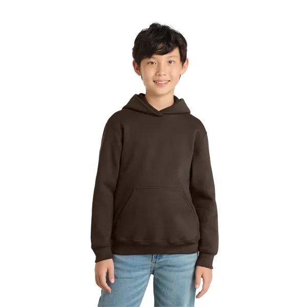 Item #PC78YH Port & Co Youth Core Fleece Pullover Hooded Sweatshirt