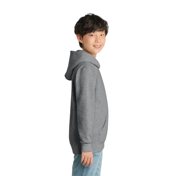 Item #PC78YH Port & Co Youth Core Fleece Pullover Hooded Sweatshirt