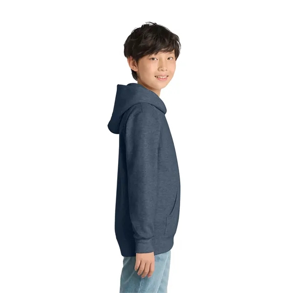 Item #PC78YH Port & Co Youth Core Fleece Pullover Hooded Sweatshirt