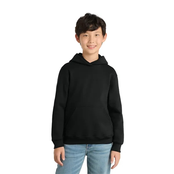 Item #PC78YH Port & Co Youth Core Fleece Pullover Hooded Sweatshirt