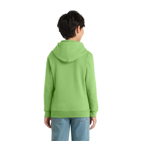 Item #PC78YH Port & Co Youth Core Fleece Pullover Hooded Sweatshirt