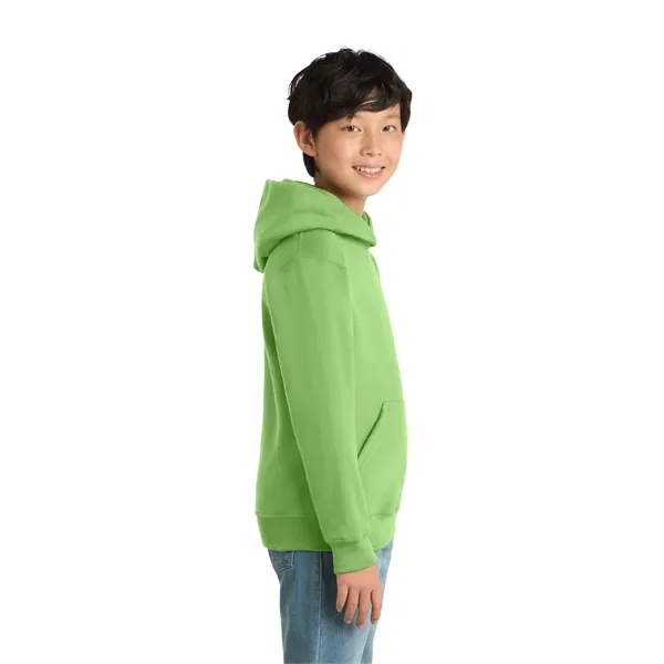 Item #PC78YH Port & Co Youth Core Fleece Pullover Hooded Sweatshirt