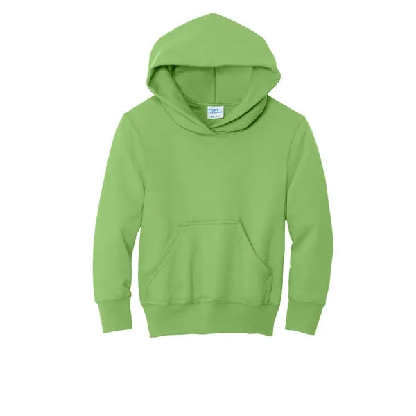 Item #PC78YH Port & Co Youth Core Fleece Pullover Hooded Sweatshirt
