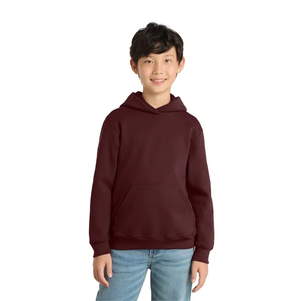 Item #PC78YH Port & Co Youth Core Fleece Pullover Hooded Sweatshirt