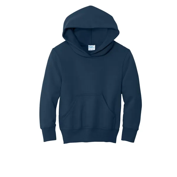 Item #PC78YH Port & Co Youth Core Fleece Pullover Hooded Sweatshirt