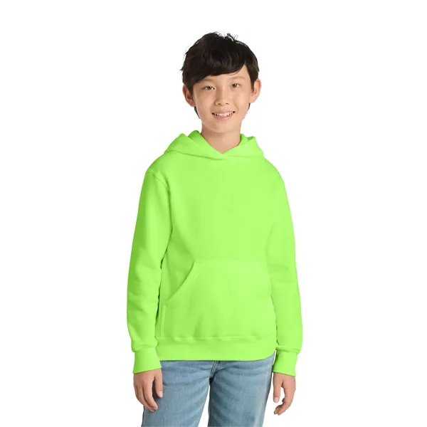 Item #PC78YH Port & Co Youth Core Fleece Pullover Hooded Sweatshirt