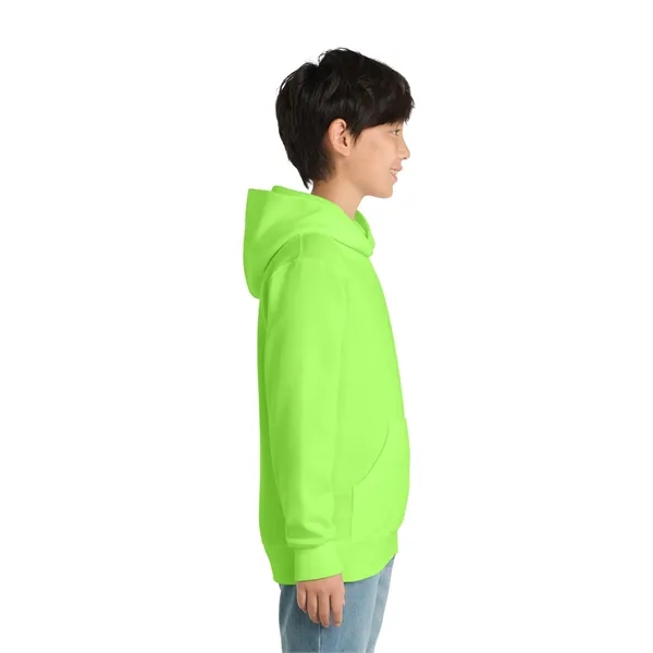 Item #PC78YH Port & Co Youth Core Fleece Pullover Hooded Sweatshirt