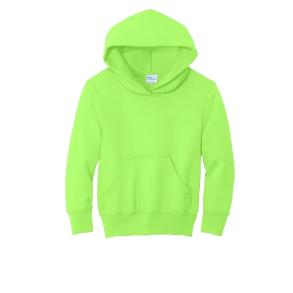 Item #PC78YH Port & Co Youth Core Fleece Pullover Hooded Sweatshirt