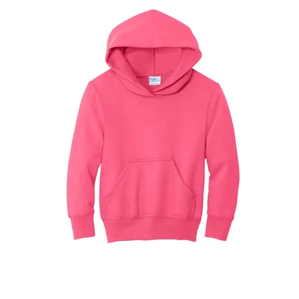 Item #PC78YH Port & Co Youth Core Fleece Pullover Hooded Sweatshirt