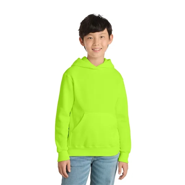 Item #PC78YH Port & Co Youth Core Fleece Pullover Hooded Sweatshirt