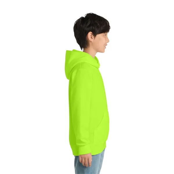 Item #PC78YH Port & Co Youth Core Fleece Pullover Hooded Sweatshirt