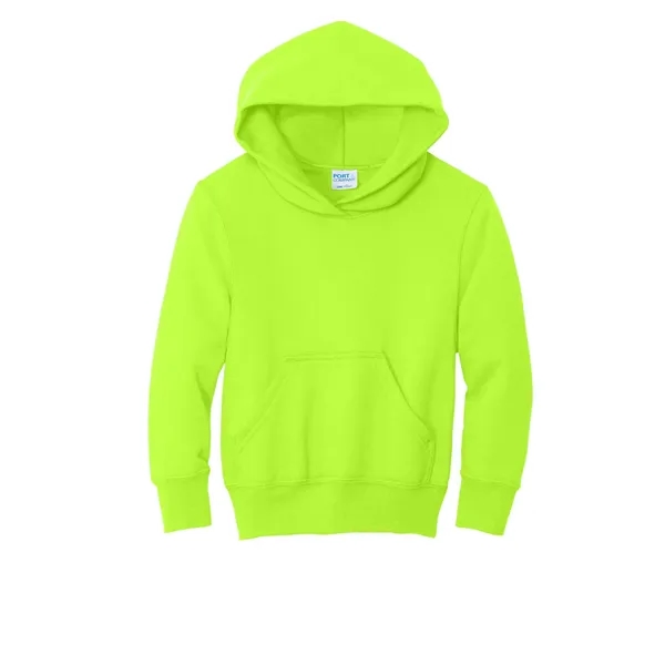 Item #PC78YH Port & Co Youth Core Fleece Pullover Hooded Sweatshirt