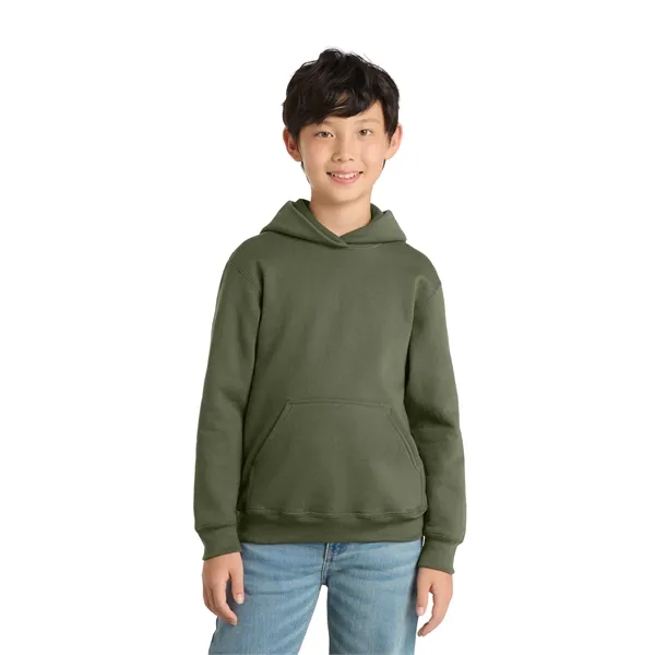 Item #PC78YH Port & Co Youth Core Fleece Pullover Hooded Sweatshirt
