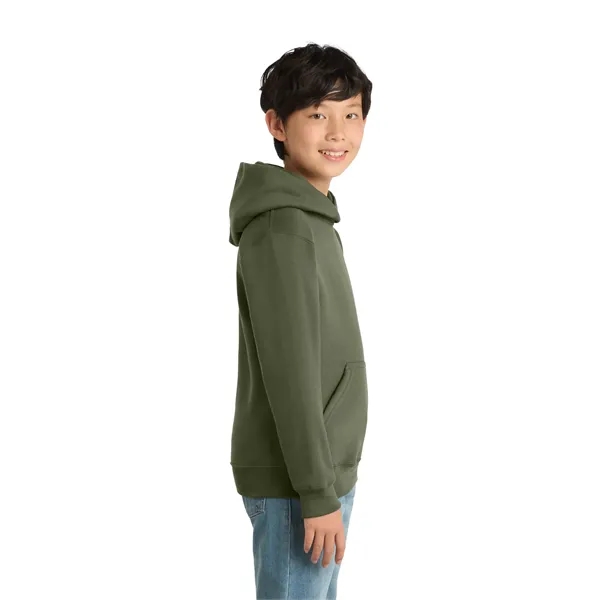 Item #PC78YH Port & Co Youth Core Fleece Pullover Hooded Sweatshirt