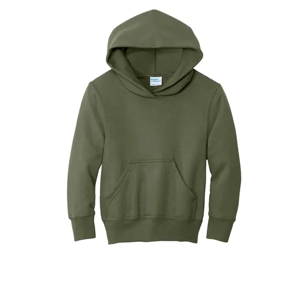 Item #PC78YH Port & Co Youth Core Fleece Pullover Hooded Sweatshirt