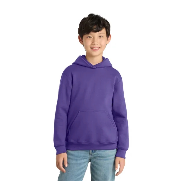 Item #PC78YH Port & Co Youth Core Fleece Pullover Hooded Sweatshirt