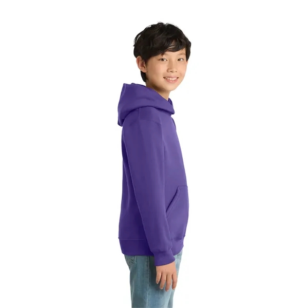Item #PC78YH Port & Co Youth Core Fleece Pullover Hooded Sweatshirt