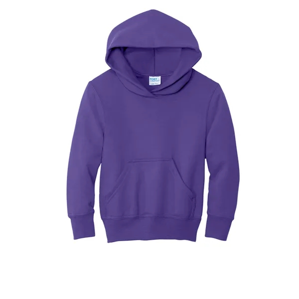 Item #PC78YH Port & Co Youth Core Fleece Pullover Hooded Sweatshirt