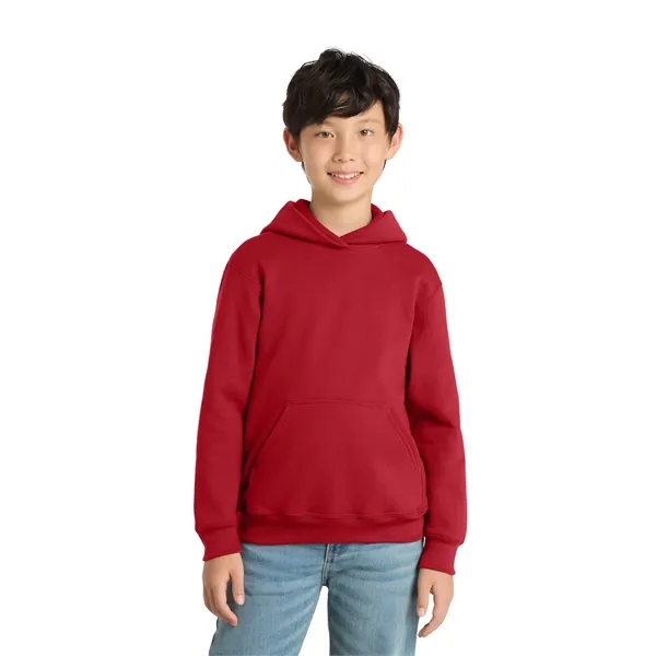 Item #PC78YH Port & Co Youth Core Fleece Pullover Hooded Sweatshirt