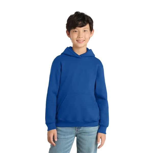 Item #PC78YH Port & Co Youth Core Fleece Pullover Hooded Sweatshirt