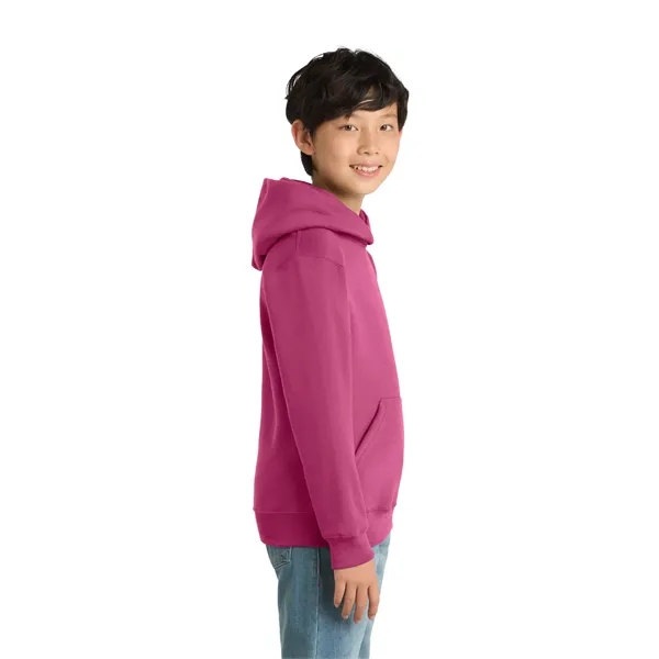 Item #PC78YH Port & Co Youth Core Fleece Pullover Hooded Sweatshirt