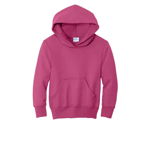 Item #PC78YH Port & Co Youth Core Fleece Pullover Hooded Sweatshirt