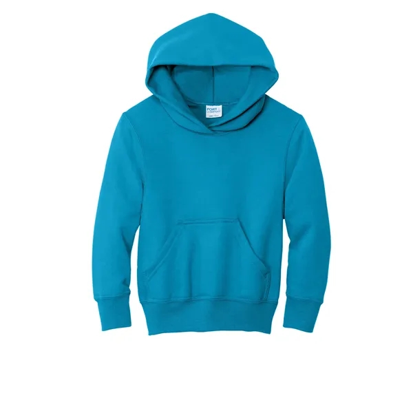 Item #PC78YH Port & Co Youth Core Fleece Pullover Hooded Sweatshirt