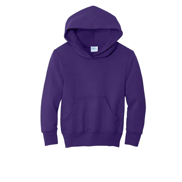 Item #PC78YH Port & Co Youth Core Fleece Pullover Hooded Sweatshirt