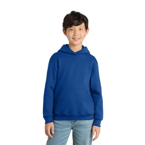 Item #PC78YH Port & Co Youth Core Fleece Pullover Hooded Sweatshirt