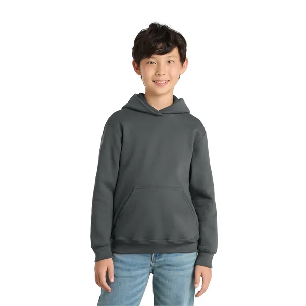 Item #PC78YH Port & Co Youth Core Fleece Pullover Hooded Sweatshirt