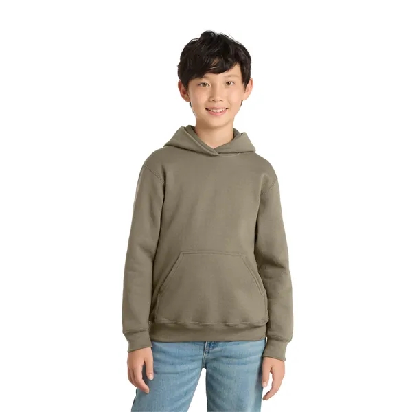 Item #PC78YH Port & Co Youth Core Fleece Pullover Hooded Sweatshirt