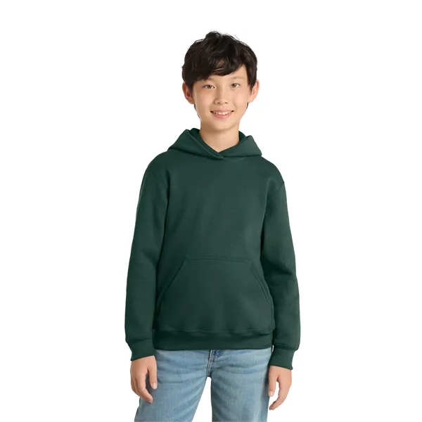 Item #PC78YH Port & Co Youth Core Fleece Pullover Hooded Sweatshirt
