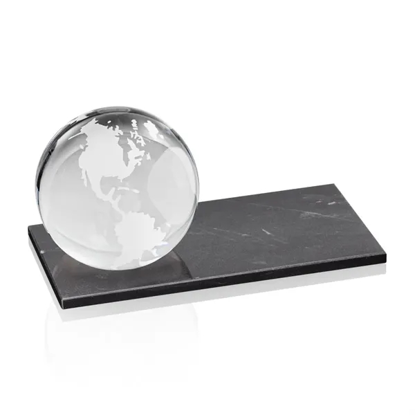 Classic Optical Globe, etched with the worlds continents, mounted on a... from ASI 84592 St Regis Group / St Regis