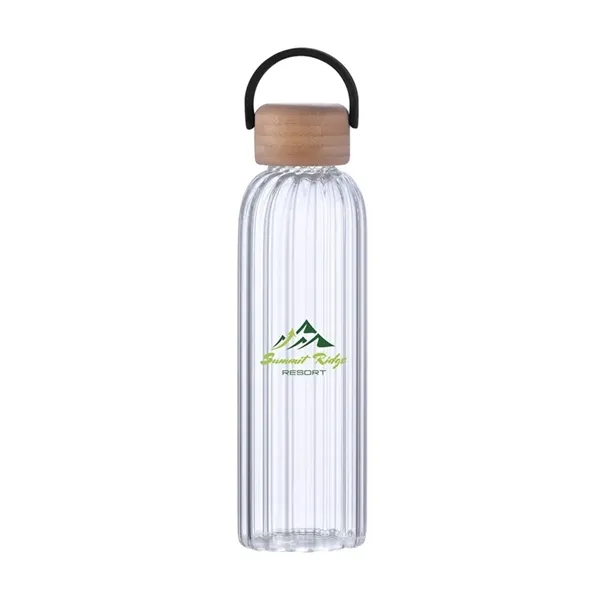 Item #KW1804 Jovito 21 oz. Glass Water Bottle