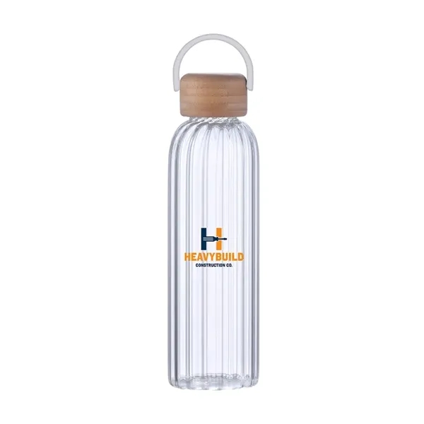 Item #KW1804 Jovito 21 oz. Glass Water Bottle