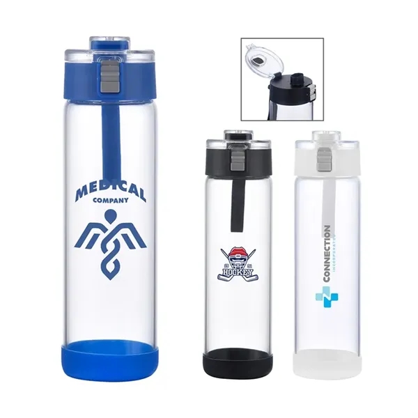 Item #KW2800 Keano 22 oz. Glass Water Bottle