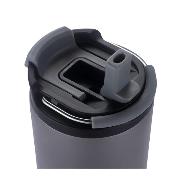 Item #KM8438 Freddie 21 oz. Double Wall, Stainless Steel Travel Tumbler
