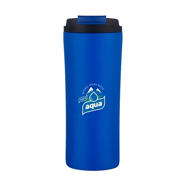 Item #KM8438 Freddie 21 oz. Double Wall, Stainless Steel Travel Tumbler