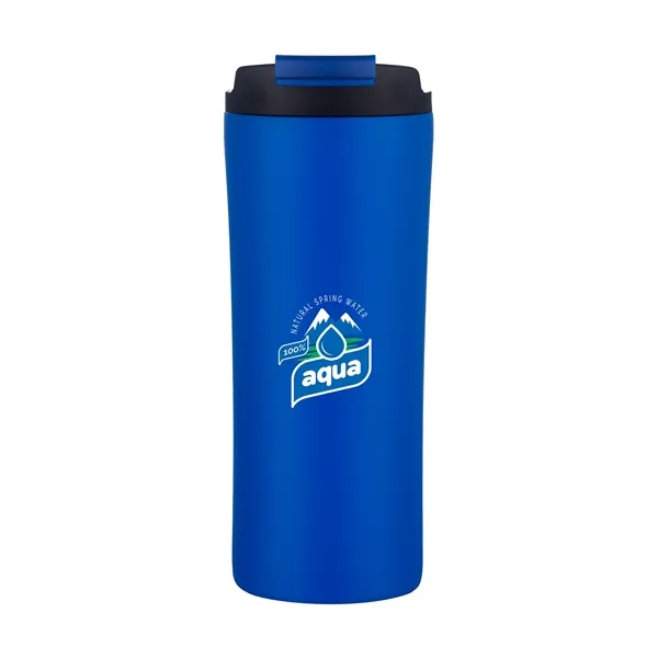 Item #KM8438 Freddie 21 oz. Double Wall, Stainless Steel Travel Tumbler