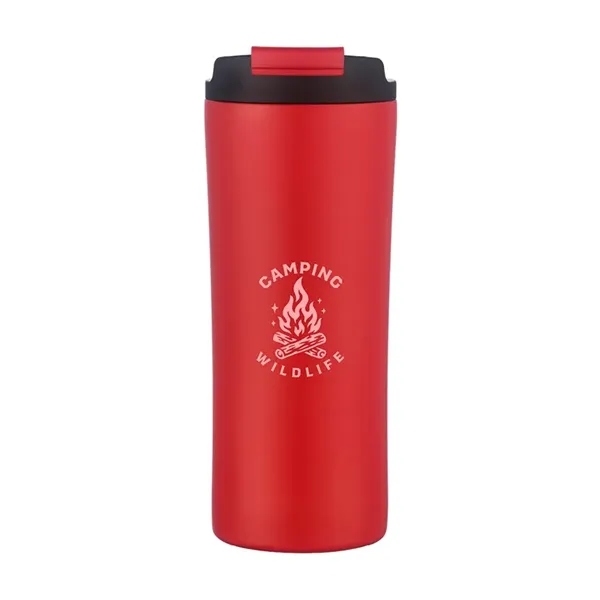 Item #KM8438 Freddie 21 oz. Double Wall, Stainless Steel Travel Tumbler