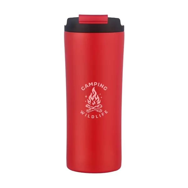 Item #KM8438 Freddie 21 oz. Double Wall, Stainless Steel Travel Tumbler