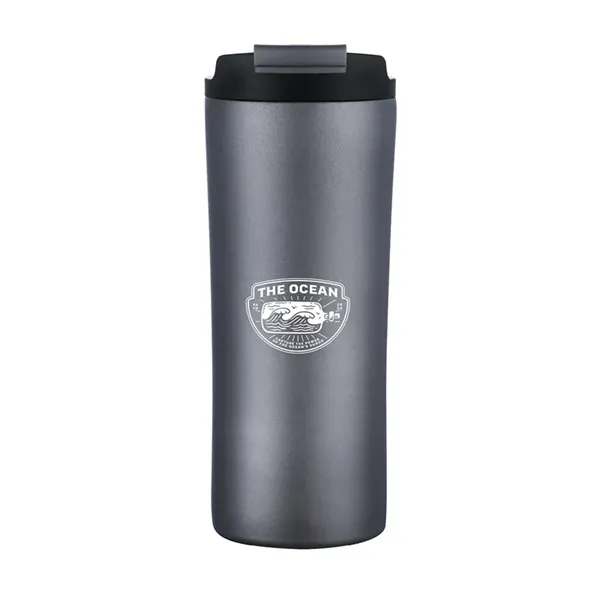 Item #KM8438 Freddie 21 oz. Double Wall, Stainless Steel Travel Tumbler