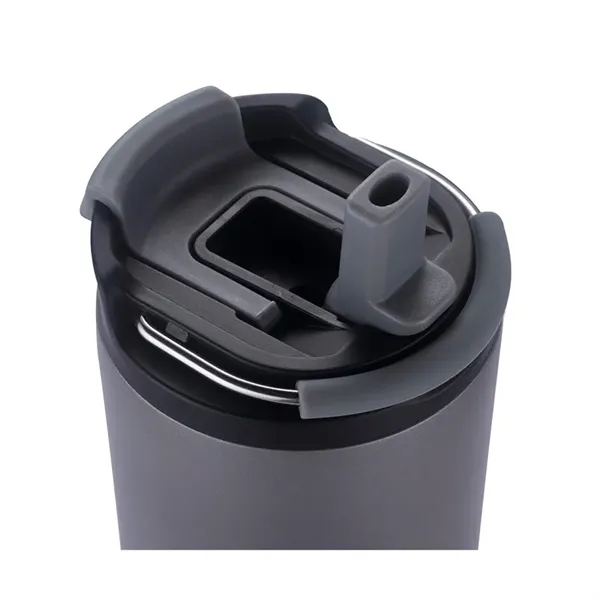 Item #KM8438 Freddie 21 oz. Double Wall, Stainless Steel Travel Tumbler