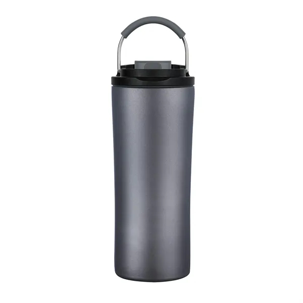 Item #KM8438 Freddie 21 oz. Double Wall, Stainless Steel Travel Tumbler