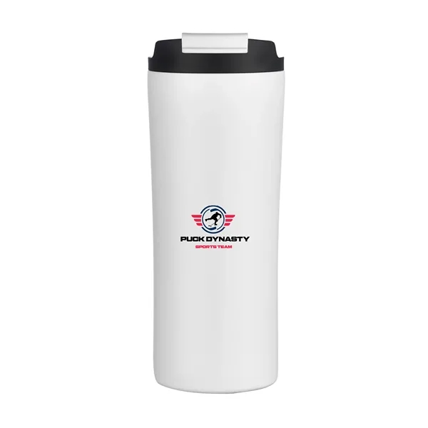 Item #KM8438 Freddie 21 oz. Double Wall, Stainless Steel Travel Tumbler