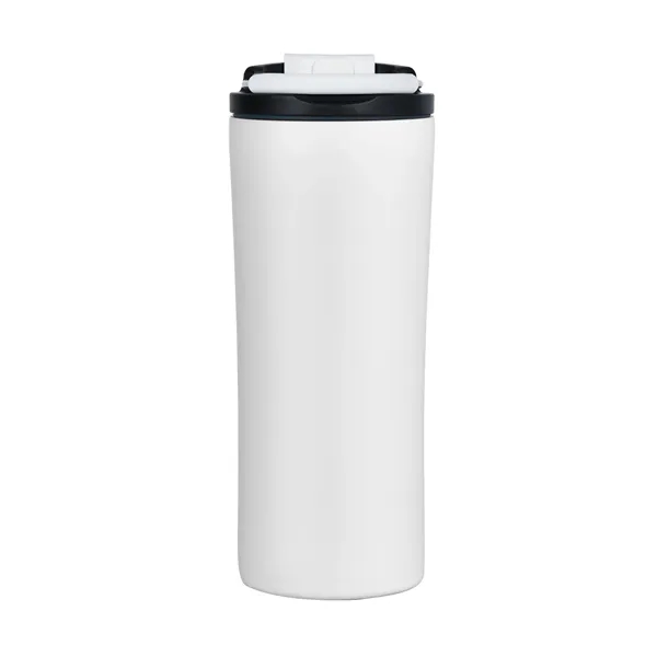 Item #KM8438 Freddie 21 oz. Double Wall, Stainless Steel Travel Tumbler