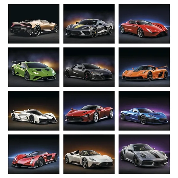 Exotic Sports Cars - Spiral... from ASI 40480 Koozie Group / Norwood Triumph Calendar