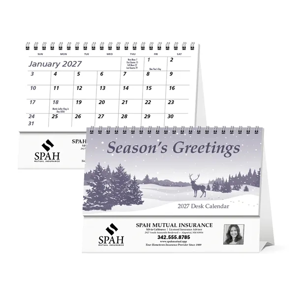 Econo Desk... from ASI 40480 Koozie Group / Norwood Triumph Calendar
