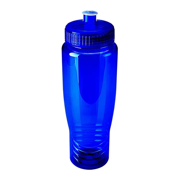 28 oz. reusable, recycled plastic sports bottle with leak-resistant, screw-top with... from ASI 79530 Prime Line